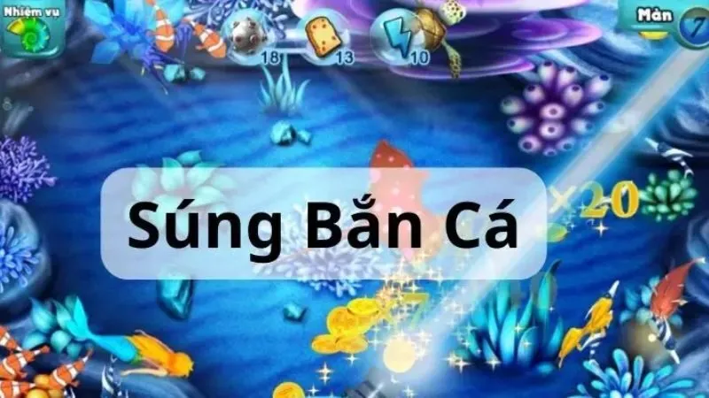 Bắn Cá Đổi Thưởng trong 8LIVE có các loại vũ khí đặc biệt như lựu đạn, bom, và laser