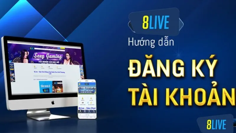 Để bắt đầu tham gia Nổ Hũ 8LIVE điều đầu tiên bạn cần làm là đăng ký một tài khoản